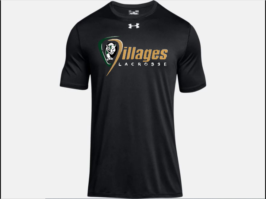 VLC Dri Fit Under Armour Locker T Black | Bar Down Lacrosse