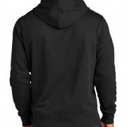 black hoodie back