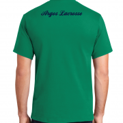 t-shirt green back