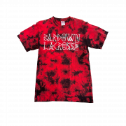 Red & Black Tie Dye Shirt