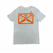 White Orange Juice Back Shirt